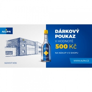 Dárkový poukaz v hodnotě 500Kč