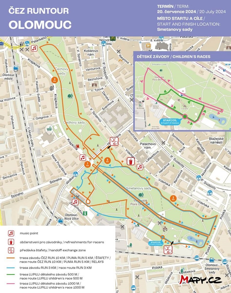 runtour olomouc 2024mapa